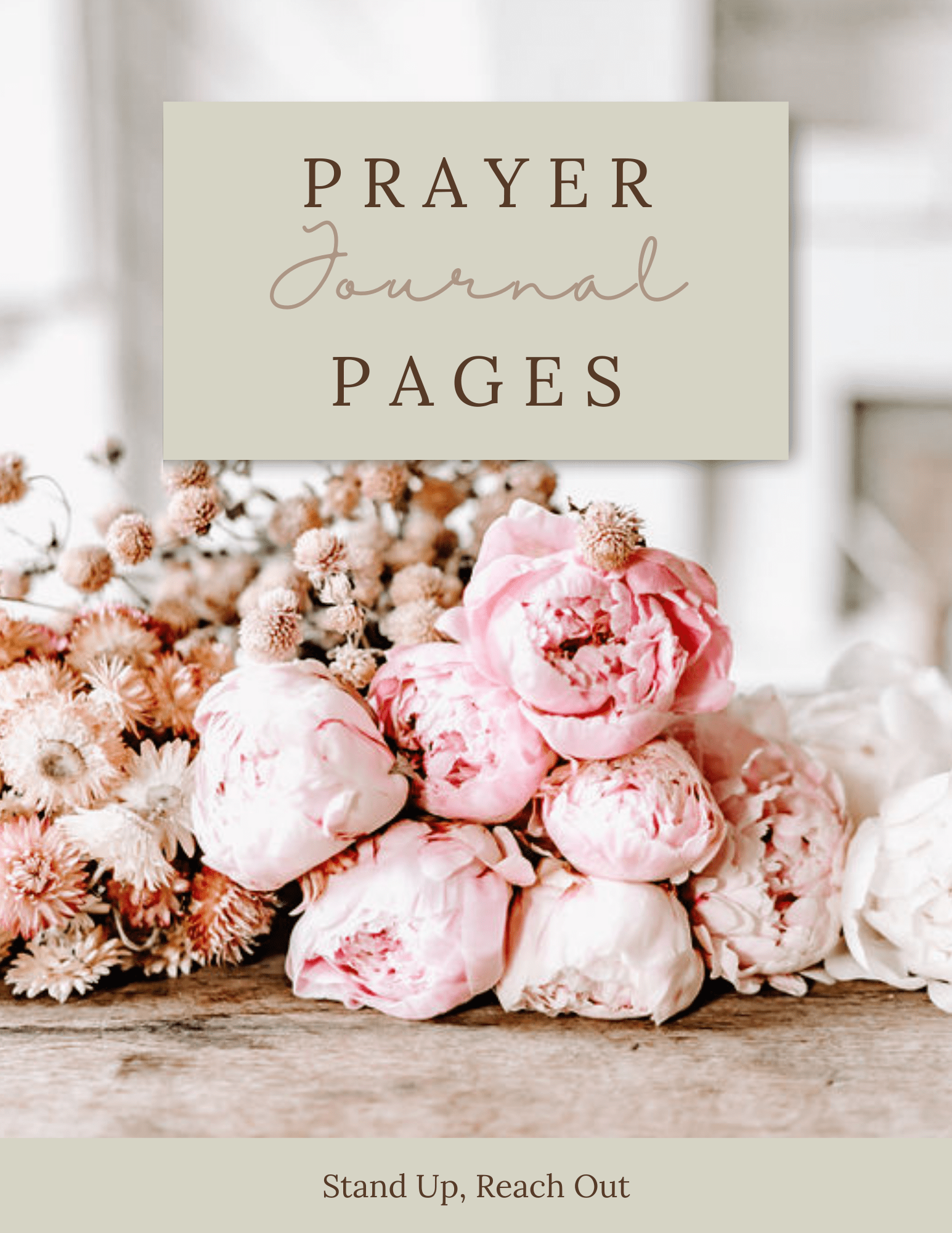 prayer journal pages